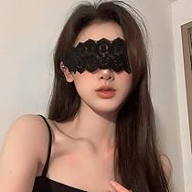 Amazon.co.jp: [Wabeko] レースアイマスク アイマスク 目隠し